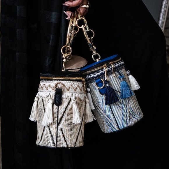 Calypso Tassel Bucket Bag 💙 - Picture 3 of 5